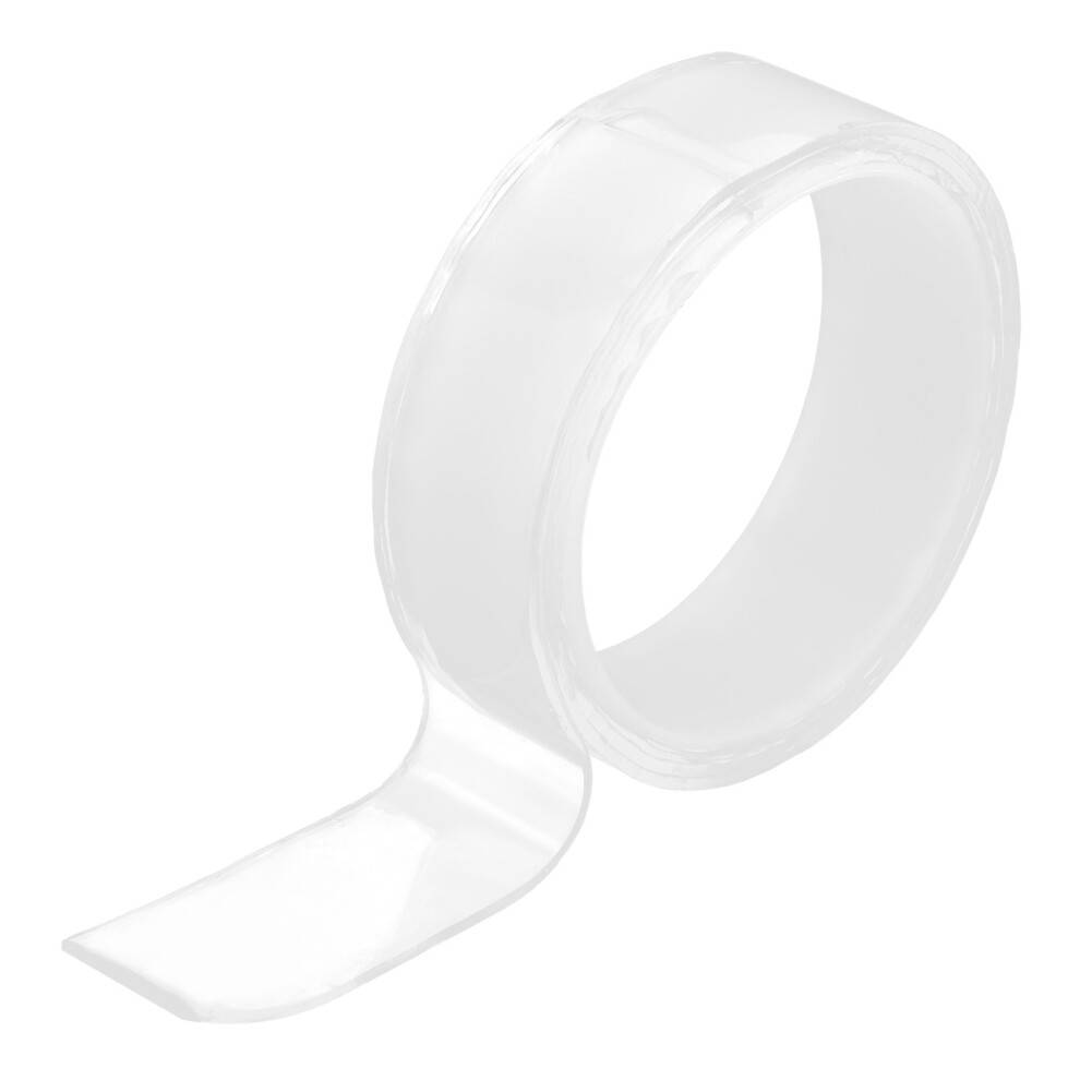Alsidig dobbeltklæbende nano-tape til indendørs og udendørs brug, vaskbar og genanvendelig, klar monteringstape, 1 m og 3,3 fod til krævende