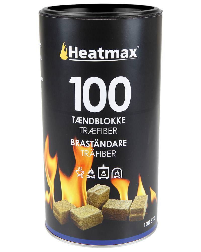 Heatmax Optænding Tändblock 100 st