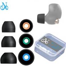 3 par öronsnäckor för sony wf -1000 xm 4 öronsnäckor tillbehör för sony wf -1000 xm 3 mjuka silikonskyddande öronsnäckor öronkuddar täcka sml - Stora 3 par