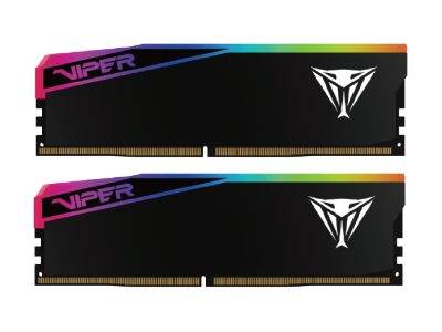 Patriot Viper Elite 5 RGB Ultra Series DDR5 SDRAM 96GB kit CL32 On-die ECC --> I externt lager, forväntat leveransdatum hos dig 02-03-2026