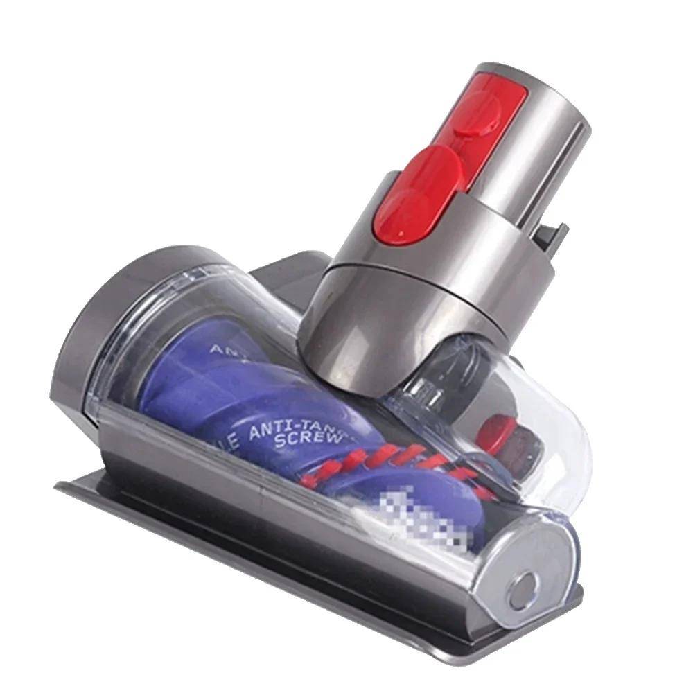Upgrade Anti-Tangle Mini Motorized Brush Head for Dyson V7 V8 V10 V11 V15 Vacuum Cleaner,Suitable for Sofas, Beds, Car Seats