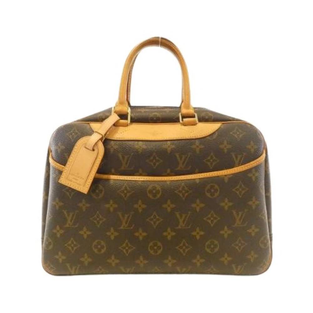 Louis Vuitton Vintage Pre-owned Monogram Bowling Vanity Taske - Vintage - Herre - Brun - ONE SIZE -