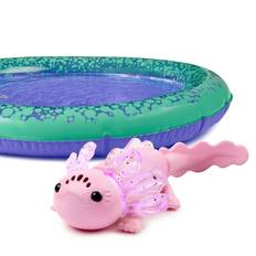 Fingerlings - Baby Axolotl med Oppustelig Pool - Klar til levering