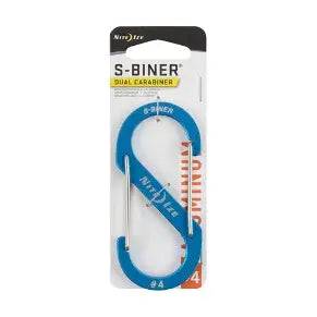 Nite Ize S-Biner Aluminium Dual Carabiner #4 – Blue