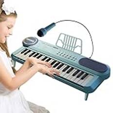 Elektronisk tangentbord för barn, Toy Keyboard Piano,37 nycklar Barn Keyboard Toy | Interaktiva barn keyboard leksaker, musikinstrument leksaker med mikrofon för semester födelsedag