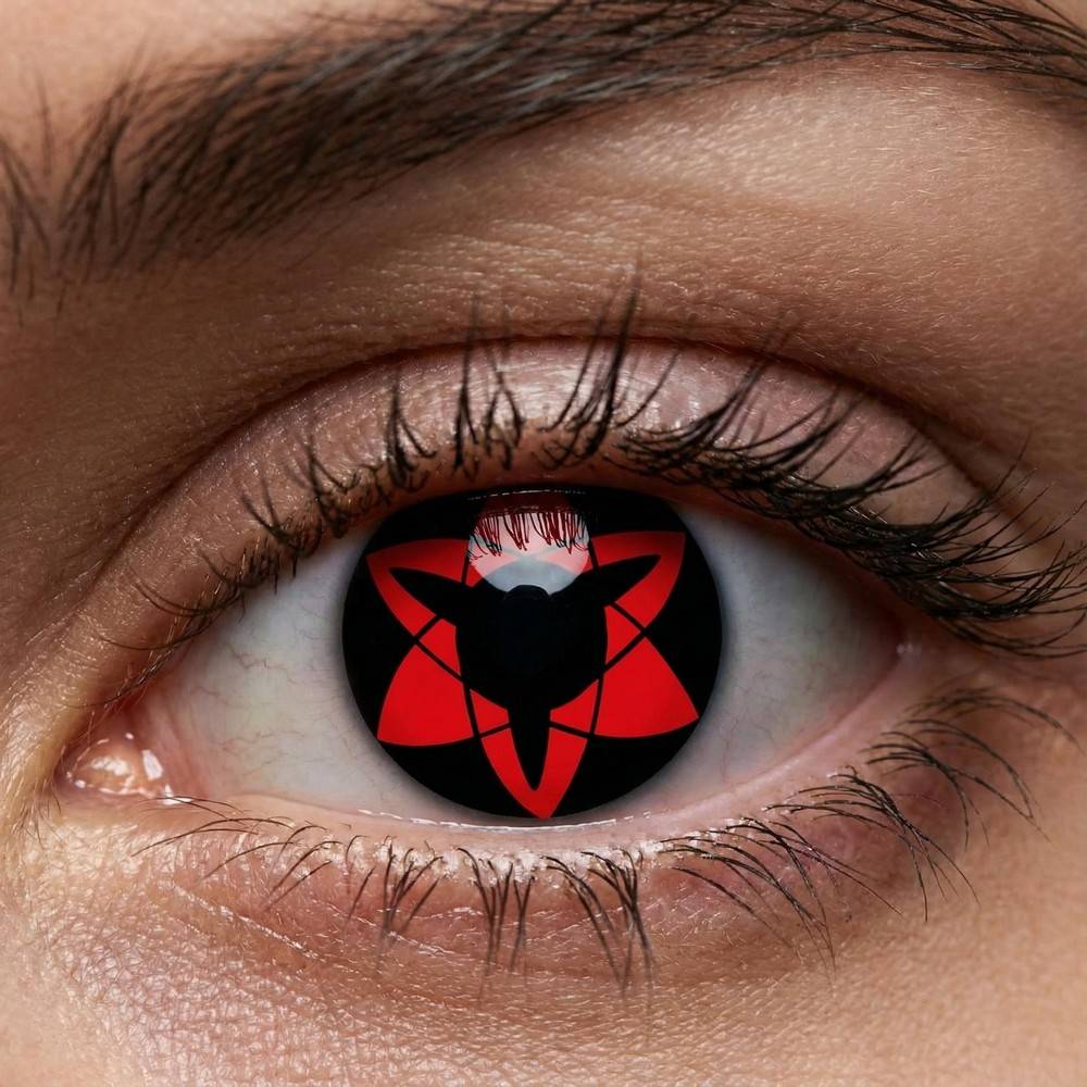Sasuke MangekyÅ Sharingan Kontaktlinser