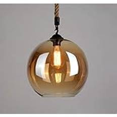 Chandelier Ceiling Lamp Shade Pendant Lights Retro Art Ball Living Room Restaurant Cafe Hemp Rope Chandelier Decor Pendant Light Chandelier