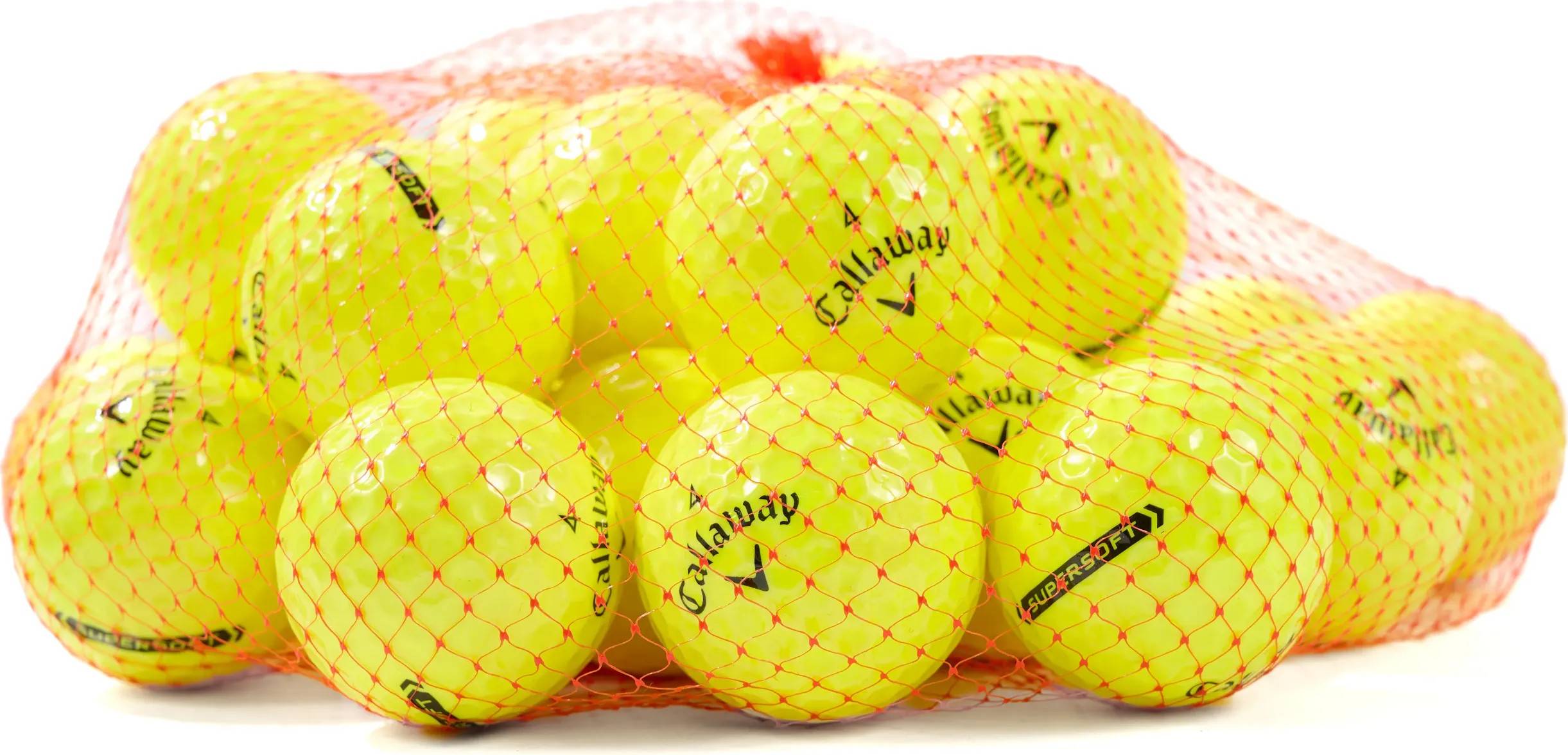 25 Callaway Supersoft, yellow