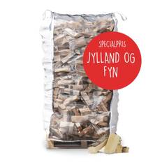 Ovntørret Birk i bigbag - 1,8 m3  - Levering til JYLLAND / FYN