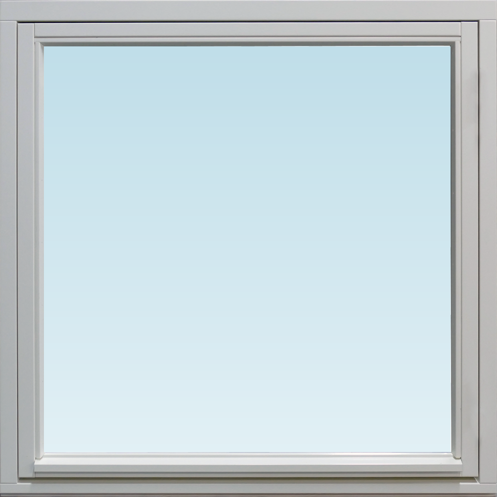 Dala Fönster DF sidohängt fönster utåtgående 1080x1080mm höger 1-luft, insida trä utsida trä, 3-glas  (11x11)