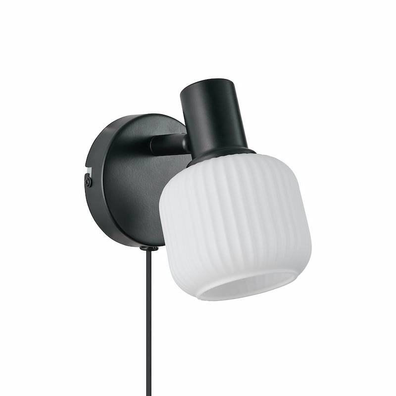Nordlux Milford Mini vägglampa svart
