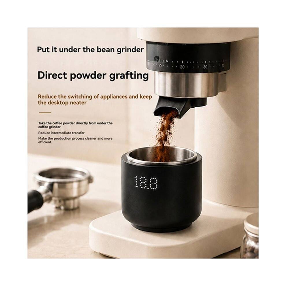 Coffee Weighing Cup Electronic Coffee Scale Digital Coffee Bean Dosing Cup for 0.1g High-Precision Measure Cup