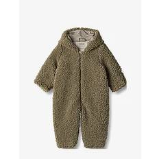 Wheat Pile Suit Bambi - Fleecekläder - HERB / khaki/green
