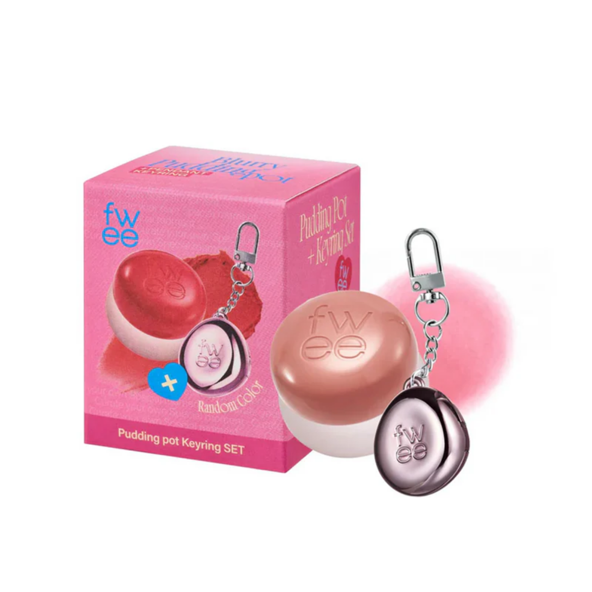 Fwee - Keyring Set Cheek Blurry Pudding Pot #ND04 My 5 g