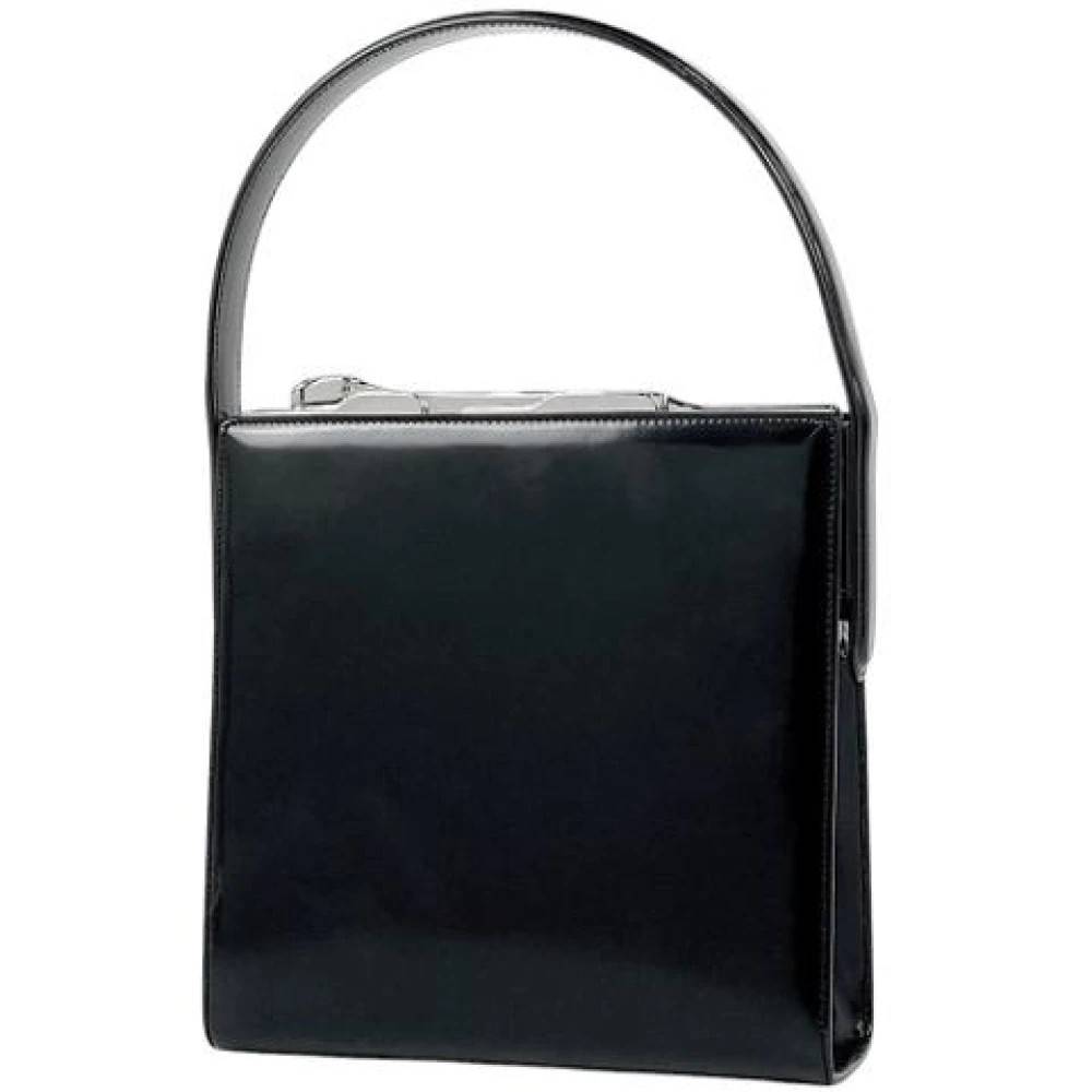 Cartier Vintage Pre-owned Vintage Håndtaske - Vintage - Dame - Sort - ONE SIZE - Læder