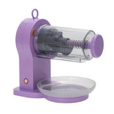 Shaved Ice Maker Slushie Machine Snow Cone Machine Ice Crusher Electric Ice Shaver with Ice Tray 5V violett