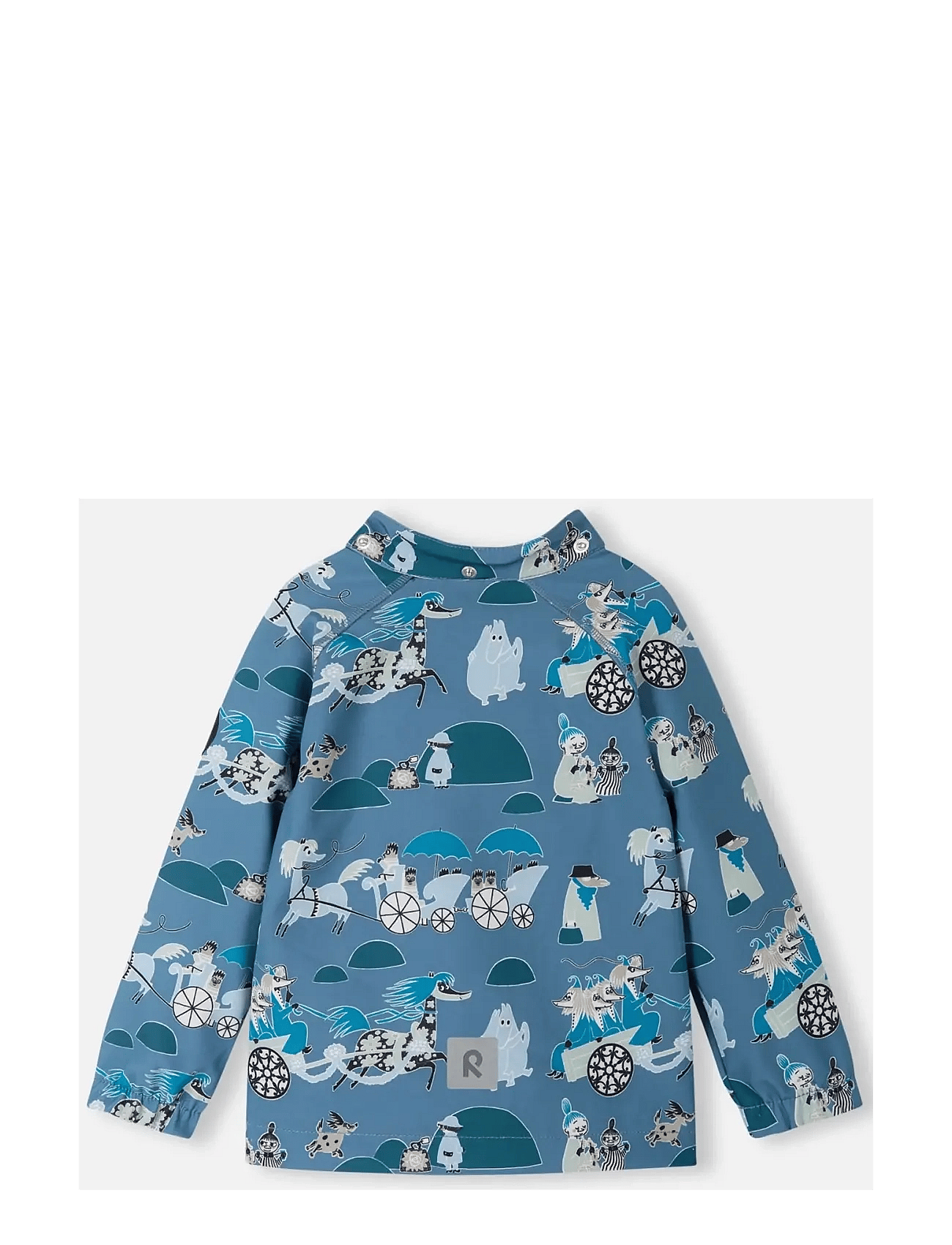 Reima Softshell Jacket, Moomin Vantti - Blue - 80