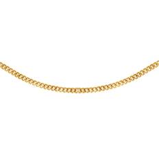 Kedja i 9K guld 42cm