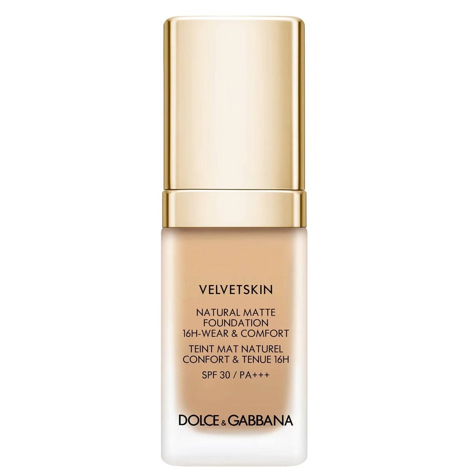 Dolce & Gabbana Velvetskin Natural Matte Foundation 16H-Wear & Comfort Spf 30 / Pa+++ 355 - Kanel (30 ml)