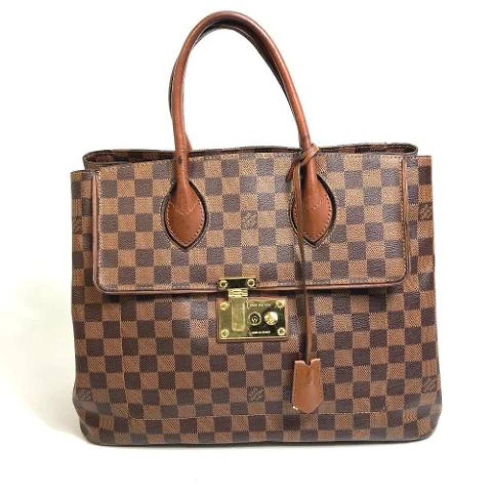 Louis Vuitton Vintage Pre-owned canvas tasker - Vintage - Dame - Brun - ONE SIZE - Tyl