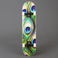 Mini Logo Peacock Feather Skateboard Komplett 7.5"