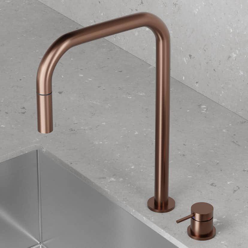 Köksblandare Scandtap Harmonized K2P Square
