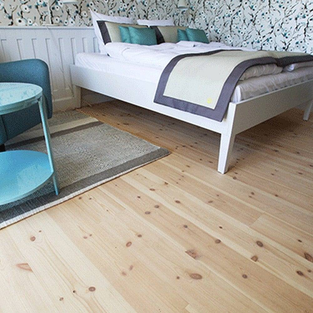Wiking Gulve Trägolv Furu Prima Lut/Vitoljad 2350mm - 40 m2