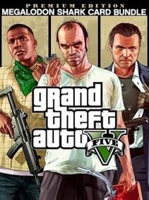 Grand Theft Auto V | Premium Edition & Megalodon Shark Card Bundle (PC) - Rockstar Key - GLOBAL