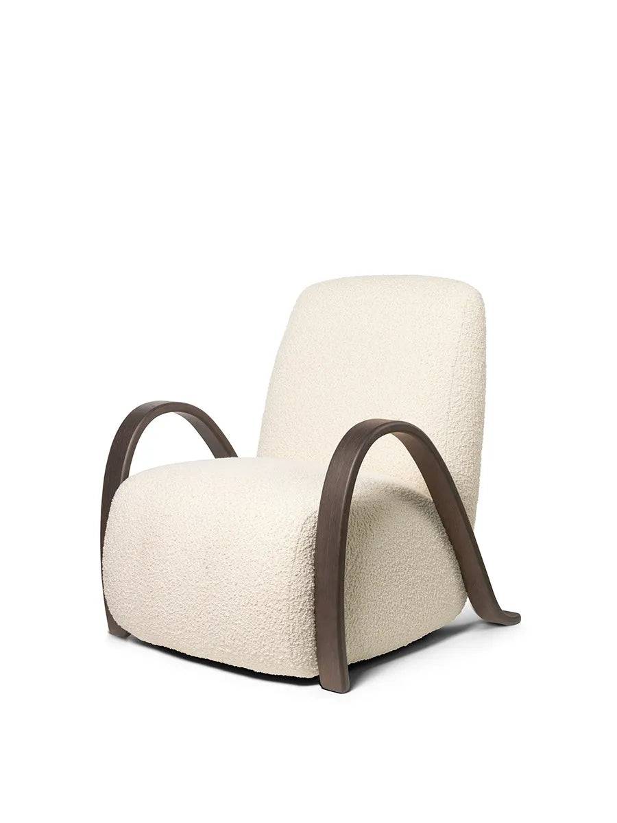 Buur Lounge Chair, nordic bouclé fra Ferm Living - Jacobsen Plus
