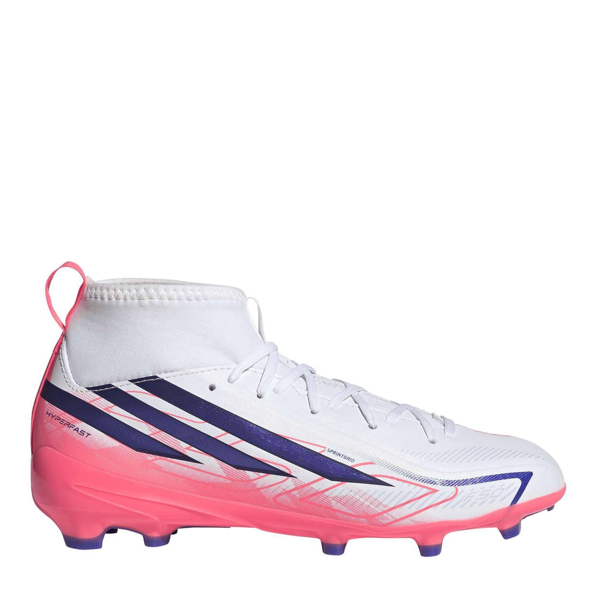Adidas F50 Hyperfast League Mid Firm Ground Football Boots Kids