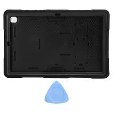 Tablet Cases Soft Light Multiple Colours Free Hands Protective Case for Galaxy Tab A7 ComputerBlack svart