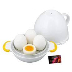 NEIGHBOR CLOWN Boiled Egg Maker Boiled Egg Maker Boiled Egg Maker Hardness Adjustment Cooker Time Saving Cooking Breakfast Weight Loss Food Healthy vit