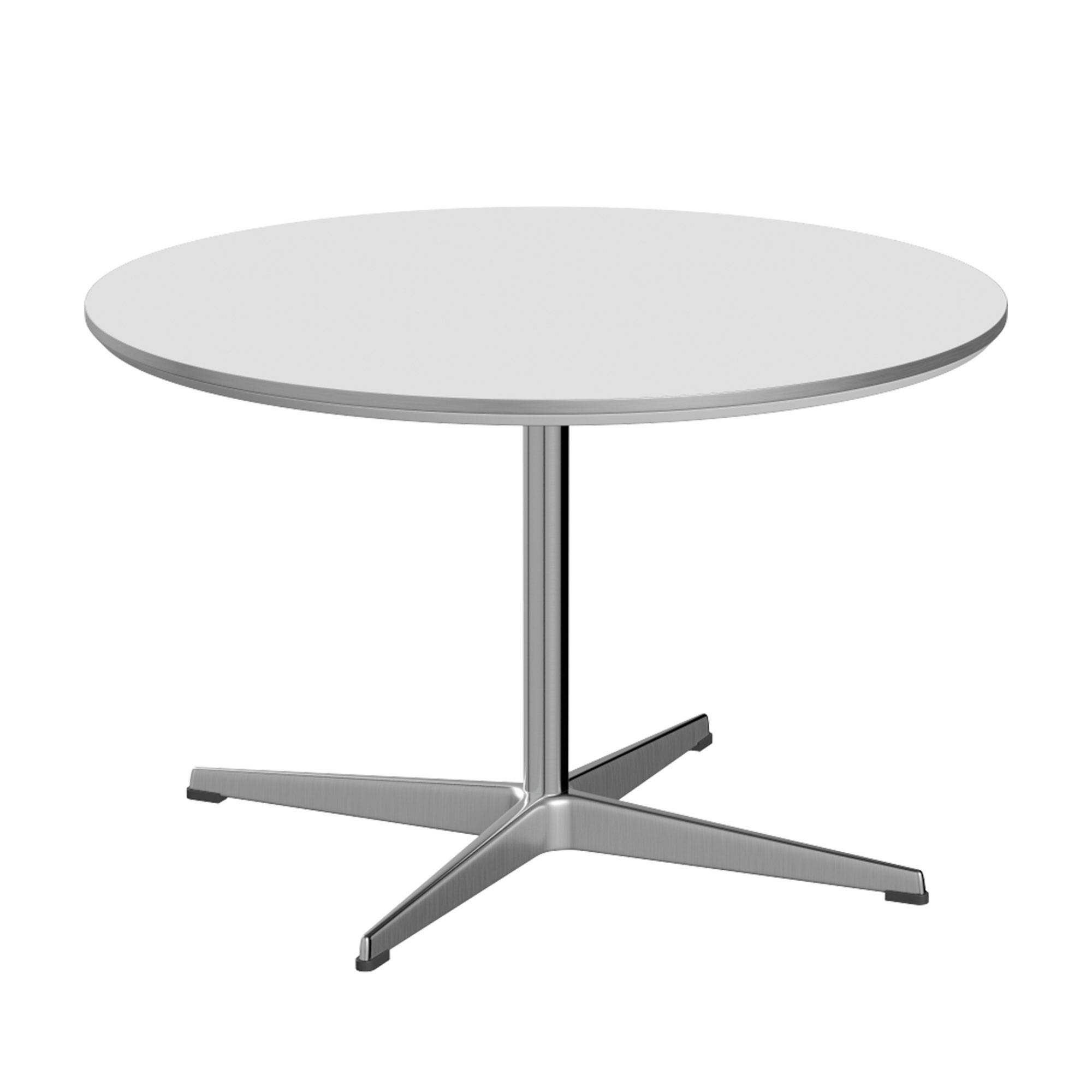 Circular Sofabord Ø75 cm Valnød Sort.