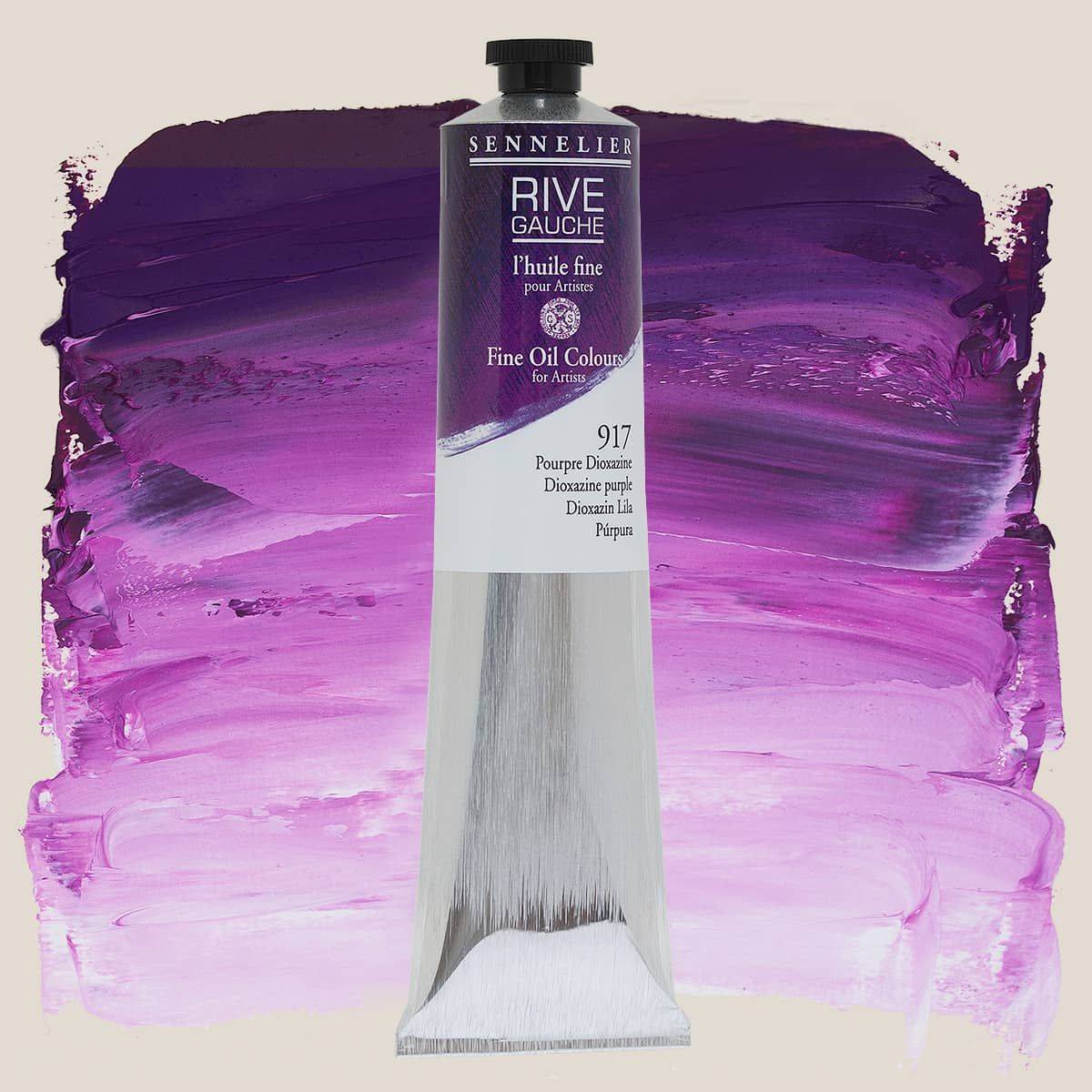 Sennelier Rive Gauche Oljefärg 40 ml Purple 917 (3F)