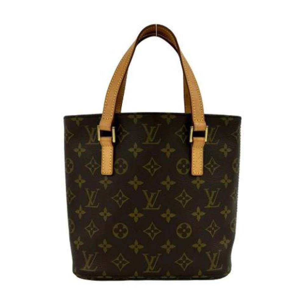 Louis Vuitton Vintage Pre-owned Tote Bag - Vintage - Dame - Brun - ONE SIZE - Læder