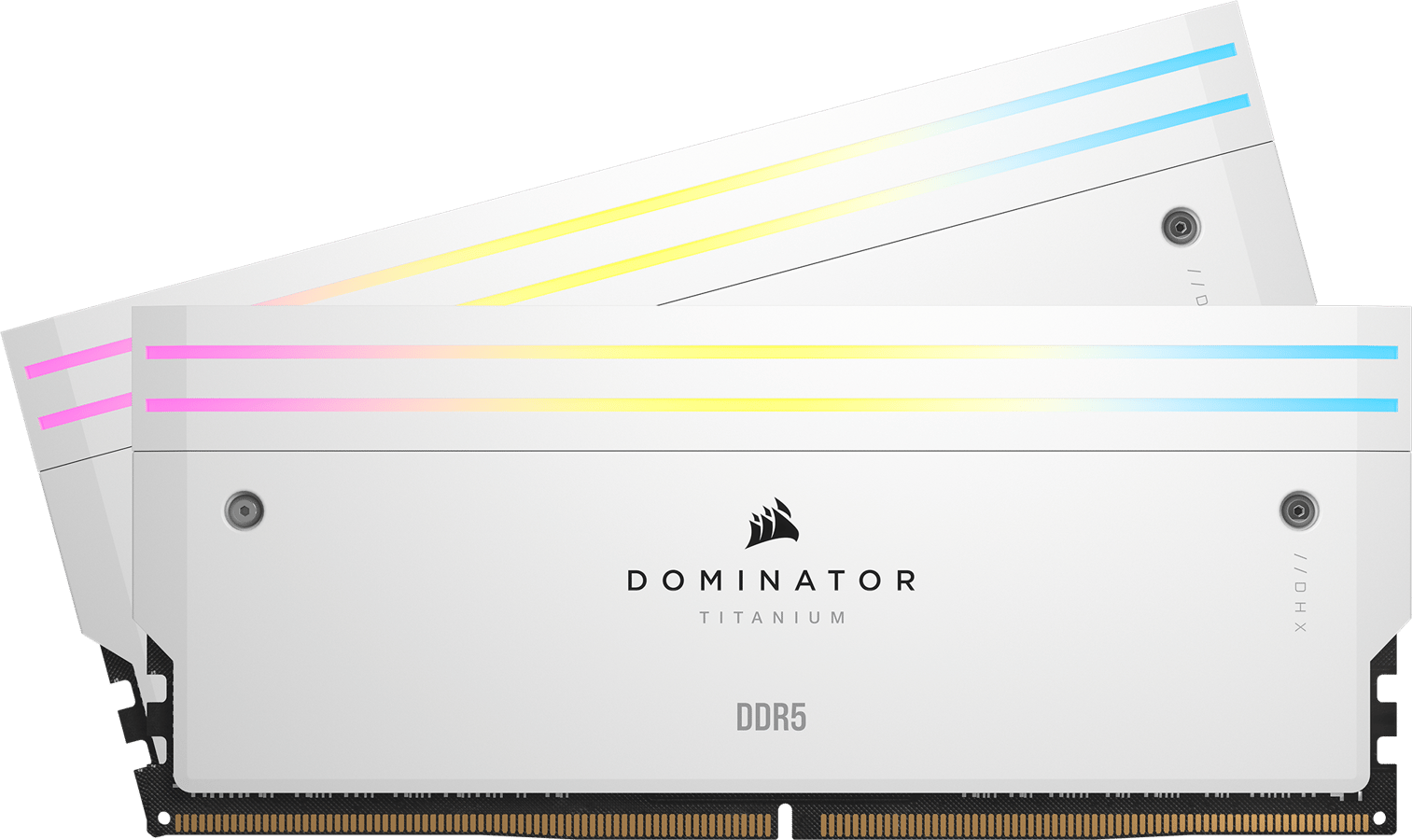 Corsair 64GB (2x32GB) DDR5 6400MHz CL32 Dominator Titanium RGB Vit