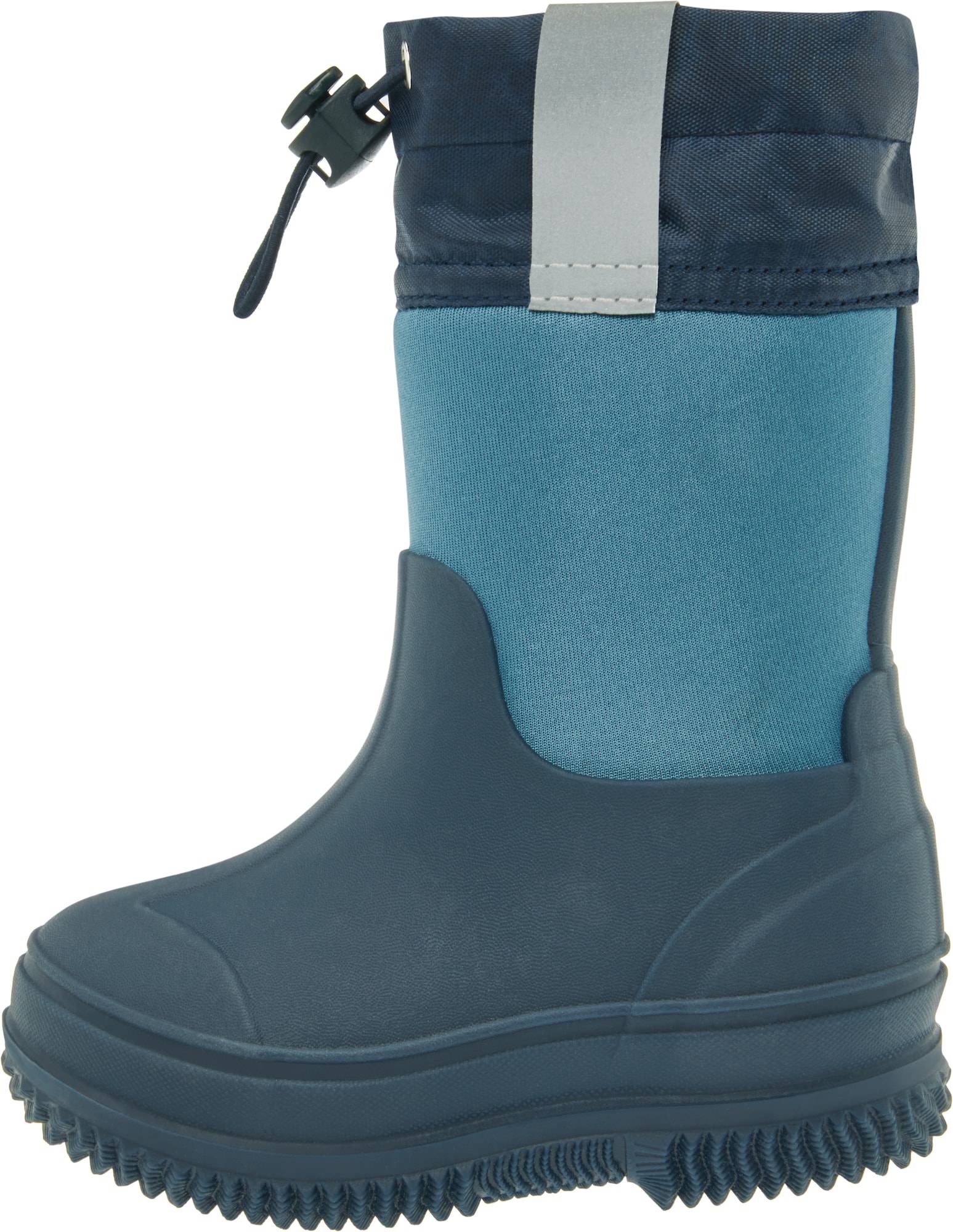 PLAYSHOES Gummistøvler  marin / blue denim / lysegrå