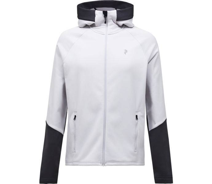 Rider Essentials Zip M huvtröja, ANTARCTICA/MOTION GREY/, Herr, L