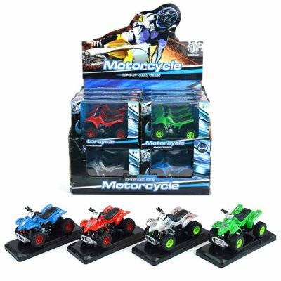 Mini ATV med ljus & ljus, 10 cm