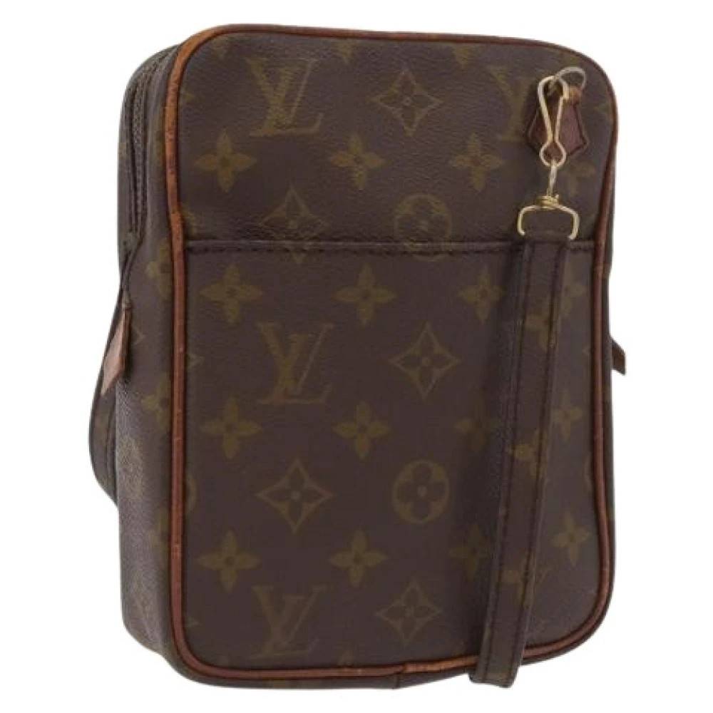 Louis Vuitton Vintage Pre-owned Vintage Monogram Skuldertaske - Vintage - Dame - Brun - ONE SIZE - Uld