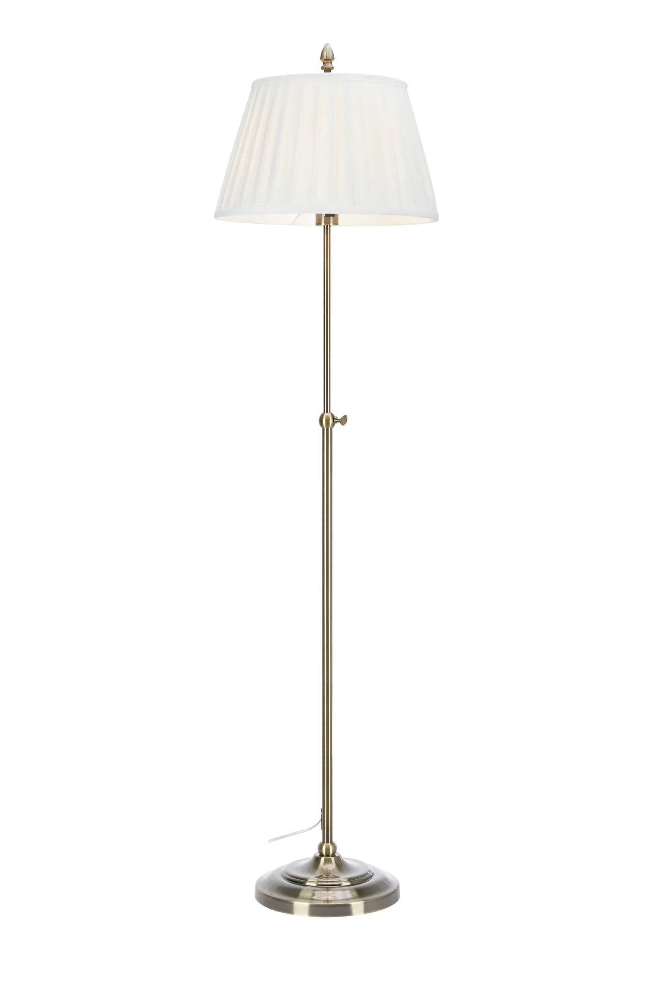 Oxford Golvlampa Mässing