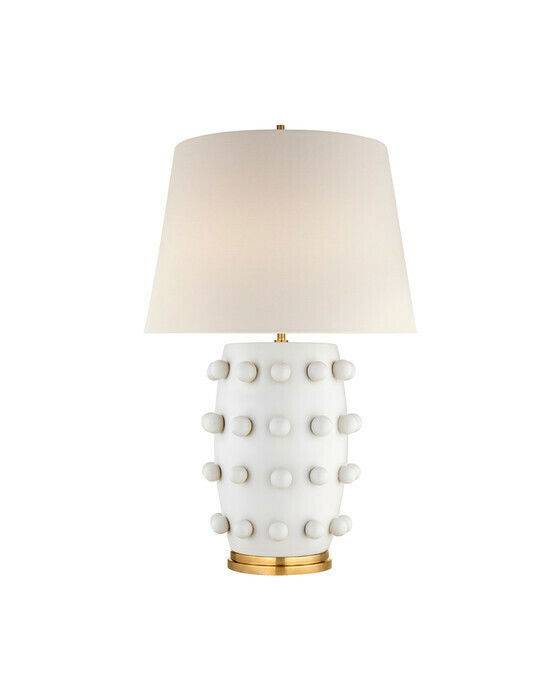 Visual Comfort Linden bordslampa vit - Vit (H67.3cm x B43.2cm)