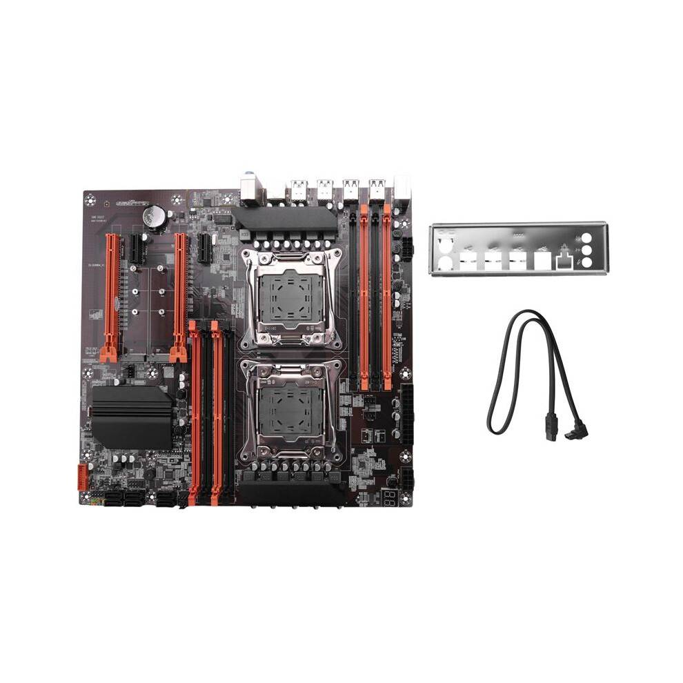 X99 Motherboard LGA 2011-3 Support Dual CPU DDR4 Support 8X32G Memory for LGA 2011-3 Xeon E5 Series