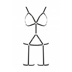 Passion Indica Body Harness Sort XXL/XXXL
