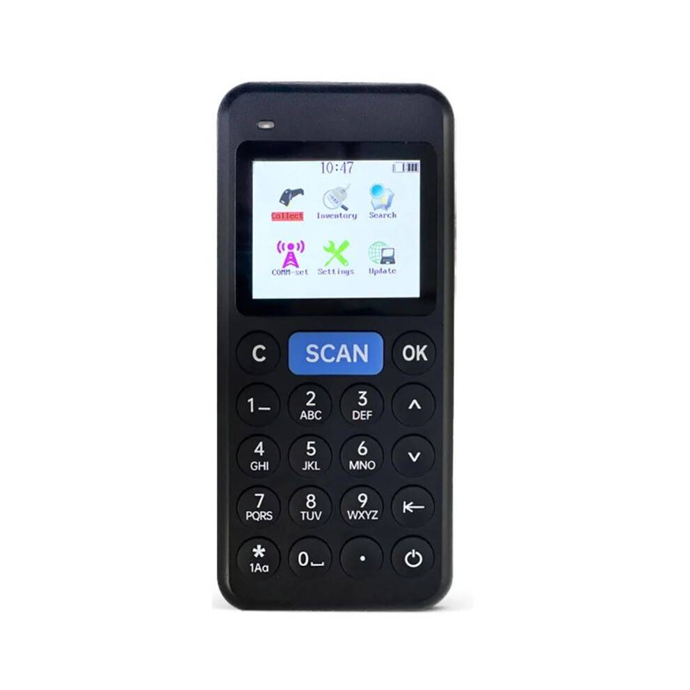 Wireless Barcode Scanner 1D 2D Inventory Counter PDA Data Collector for Warehouse Supermarket Management