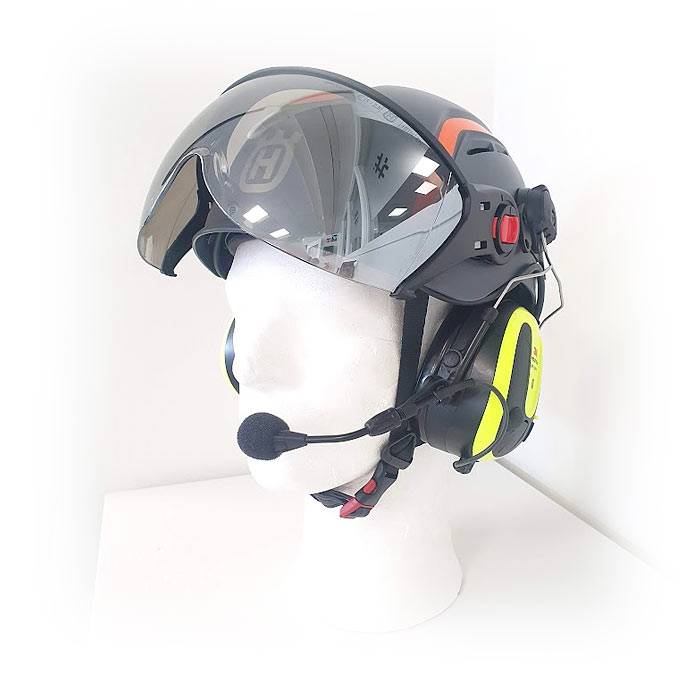 Husqvarna Arborist + Peltor WS Alert X (Mobilapp).