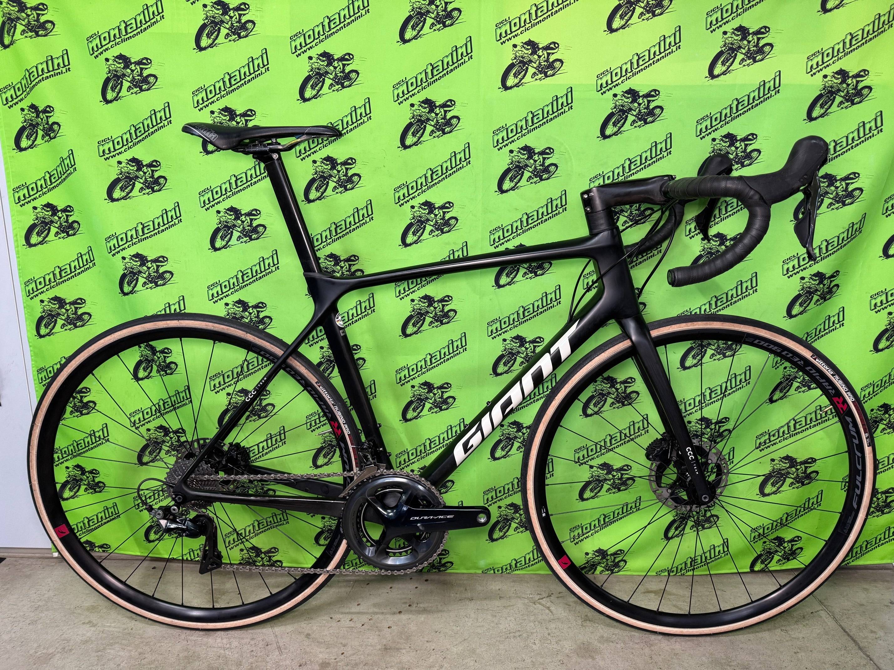 Giant TCR ADVANCED PRO DISC 2021 - SHIMANO DURA-ACE 11 V. - FULCRUM RAPID RED 900 - 017 / ml / black (ml)