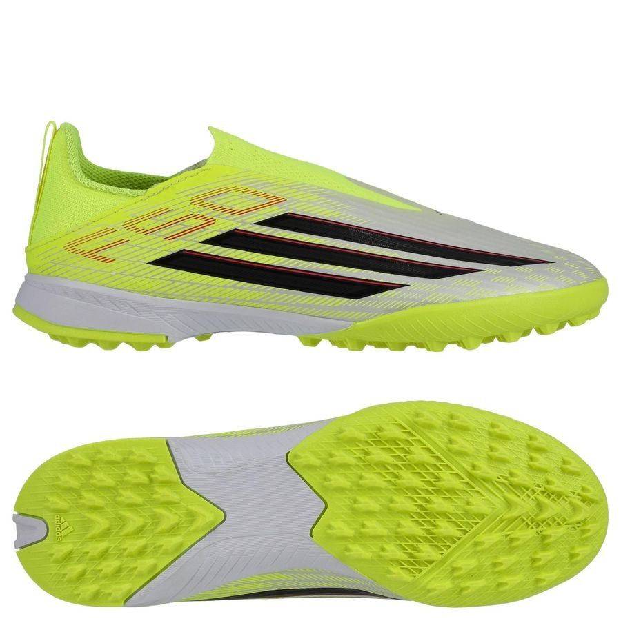 adidas F50 League Laceless Tf Born For Goals - Gul/svart/lucid Red Barn - Turf (Tf) - ['Gul'] (31)