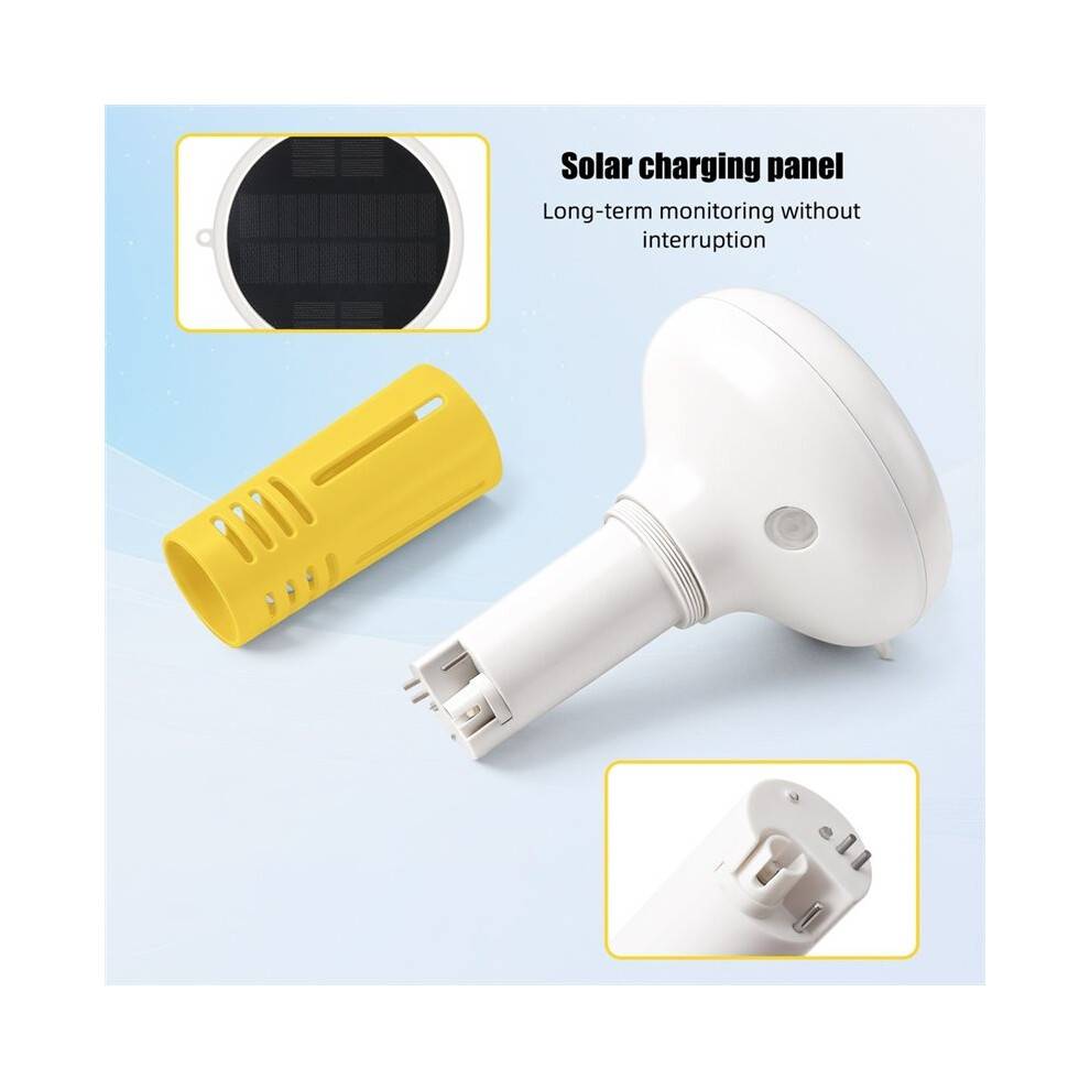 7 in 1 Tuya ZigBee Solar Water Quality Tester PH ORP Total Dissolved Solids Salinity Temp Chlorine Meter for Pool