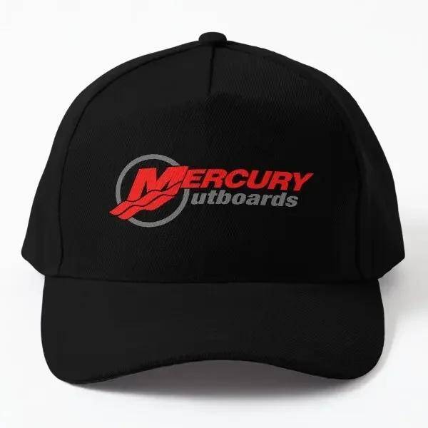 Mercury Utombordare Basebollkeps Hatt Snapback Utomhus Sol Pojkar Keps Czapka Svart Mössa Unisex Casual Kvinnor Sommar cm